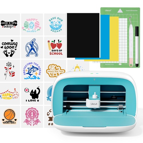 Die cutting machine cricut - cutting,